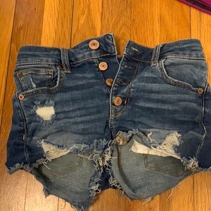 Super-Stretch American Eagle Jean shorts